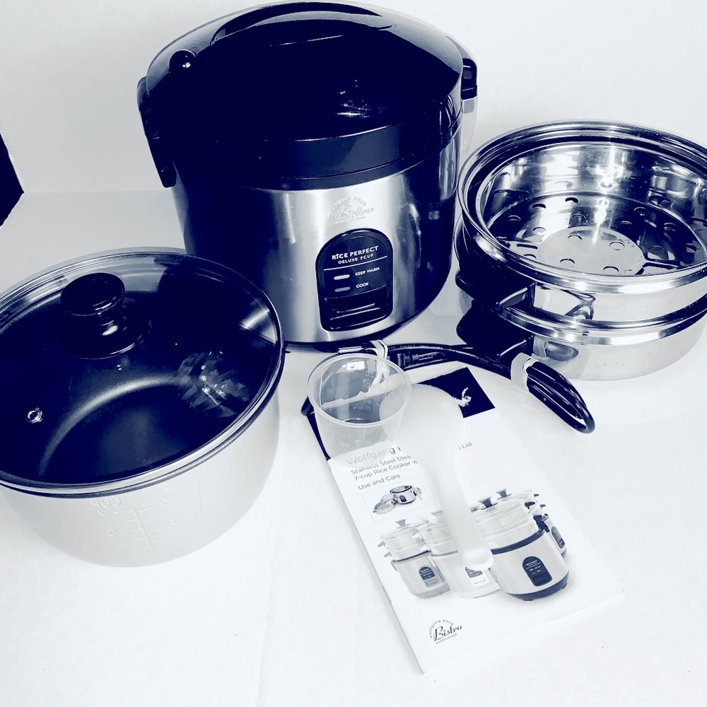 Wolfgang Puck S/S MultiPurpose Rice Cooker/Steamer